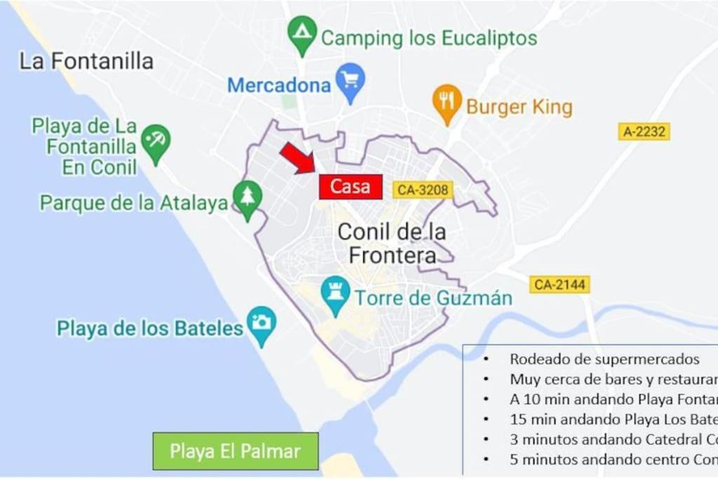 Espectacular Casa Muy Luminosa Con Azotea Διαμέρισμα Conil De La Frontera Εξωτερικό φωτογραφία